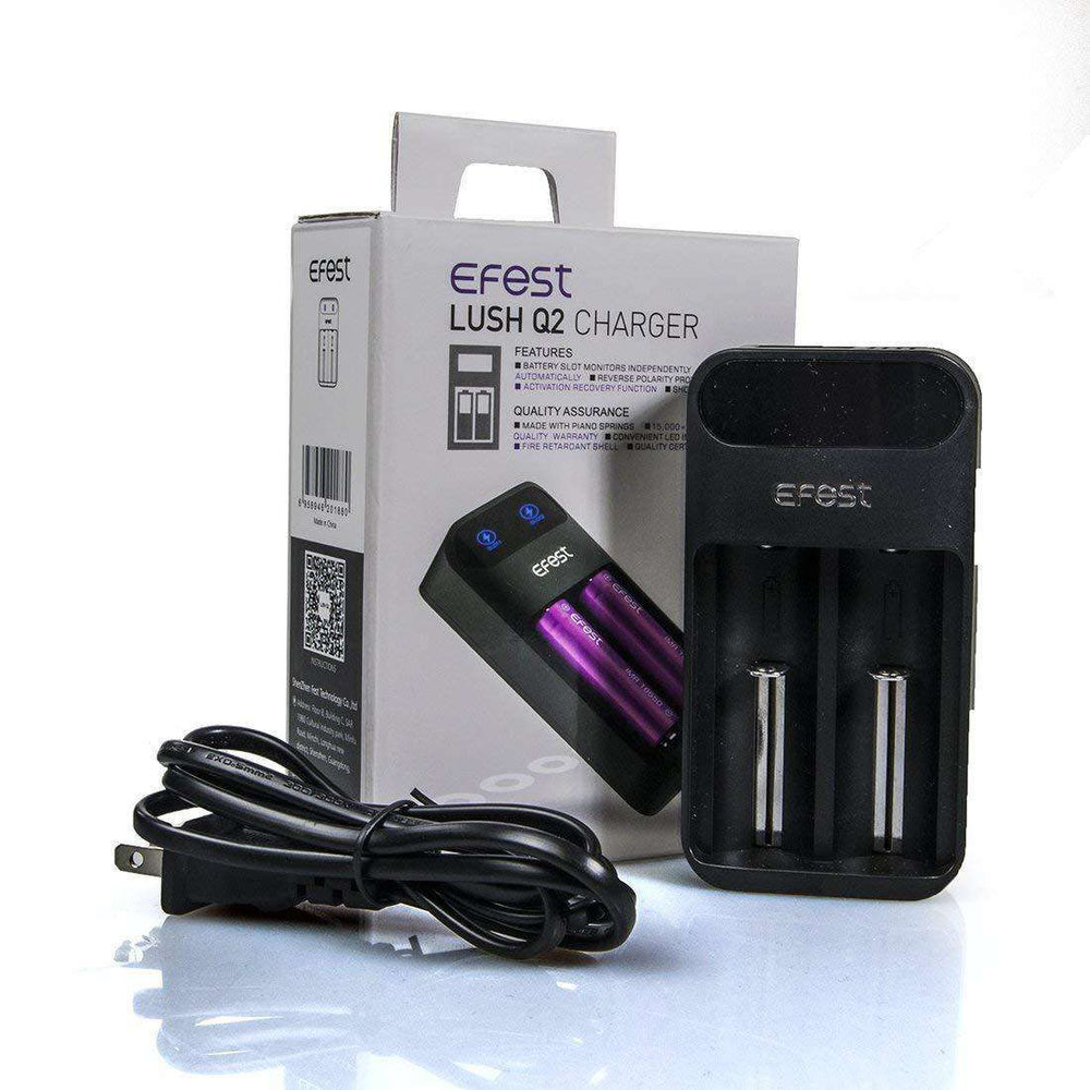 Efest Lush Q2 Battery Charger - Modern Smoking Solutions